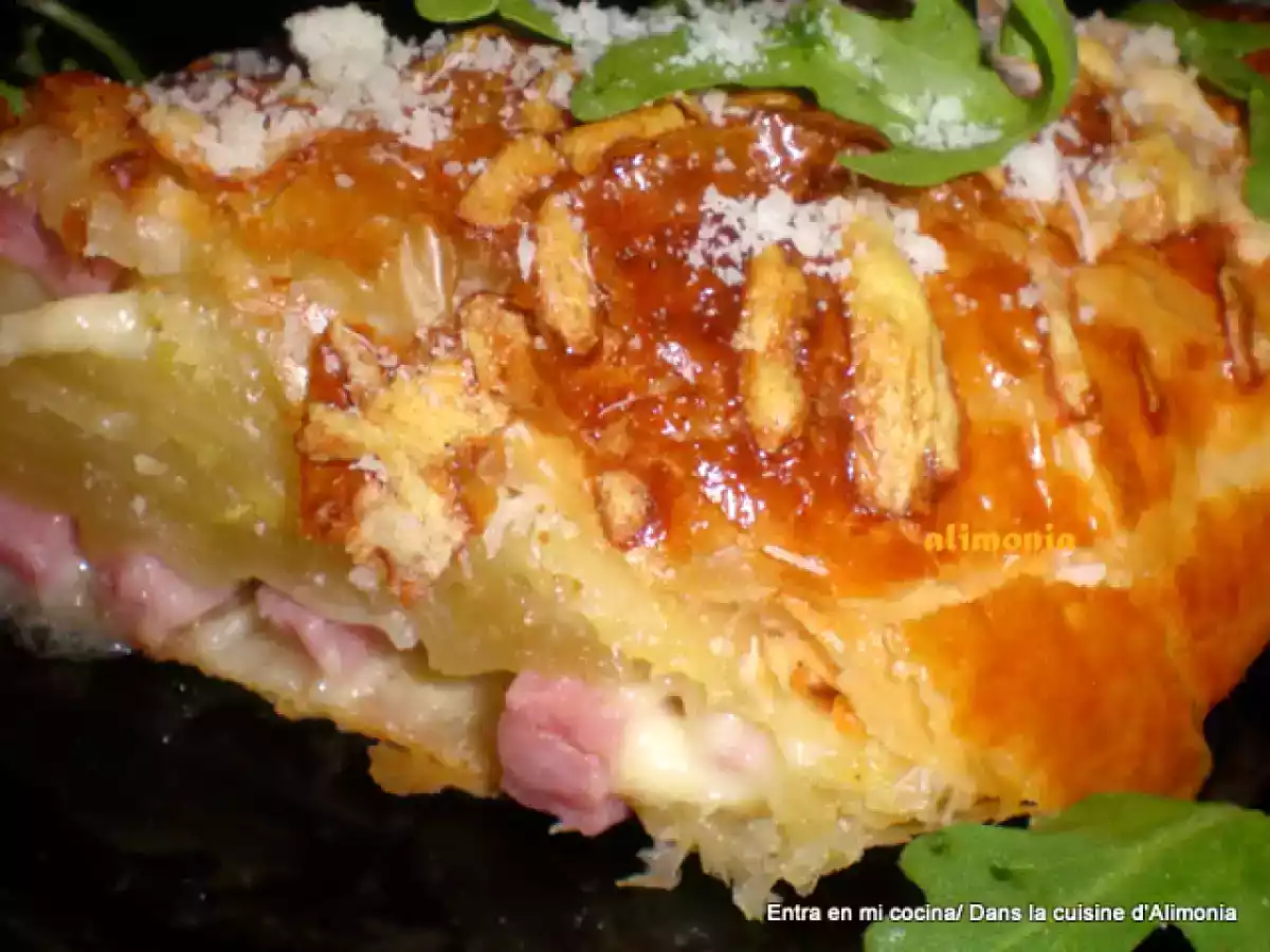 Strudel jamon-queso / strudel jambon-fromage - foto 3