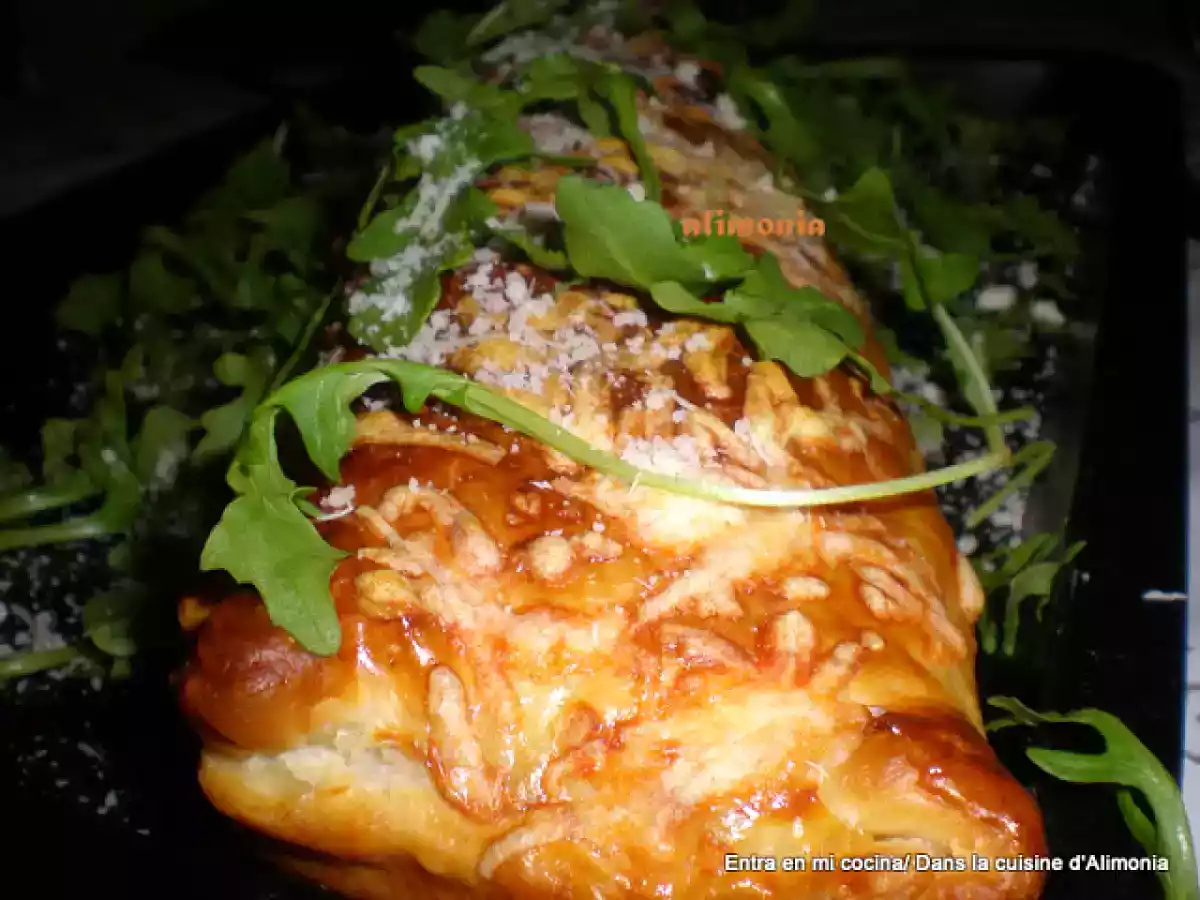 Strudel jamon-queso / strudel jambon-fromage - foto 5