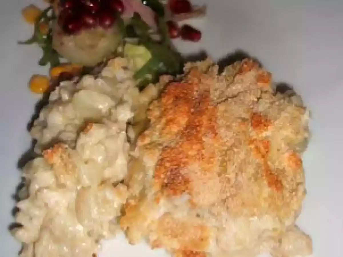 Suffle de bacalao con gambas - foto 2