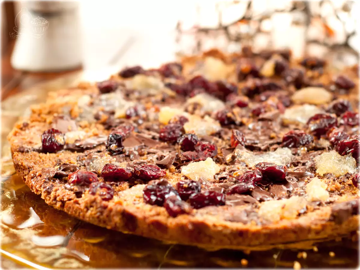 Súper galleta gigante con chocolate