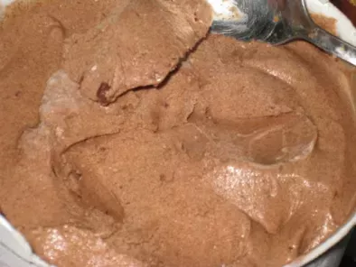 Super helado de chocolate amargo