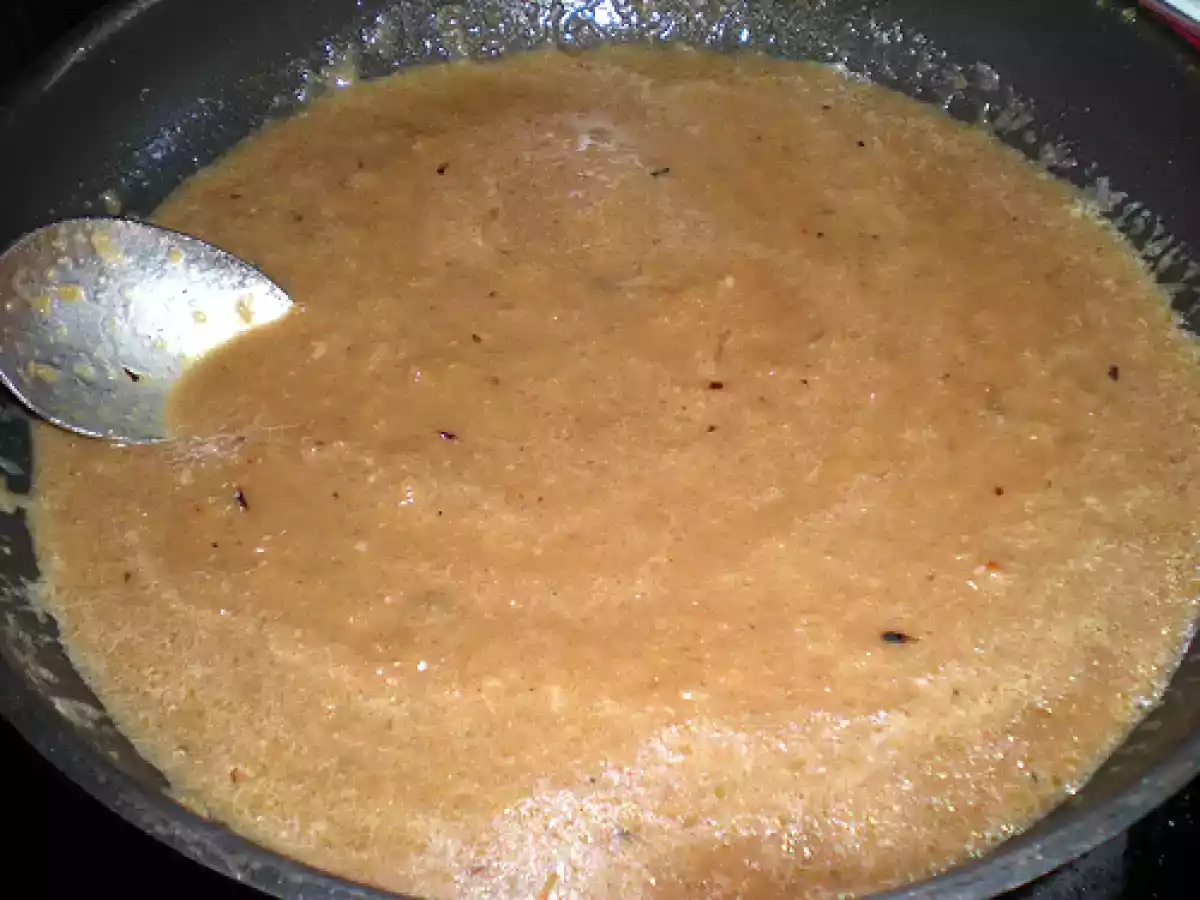 Supremas de pollo a la miel rellenas de paté de foie. Paso a paso - foto 2