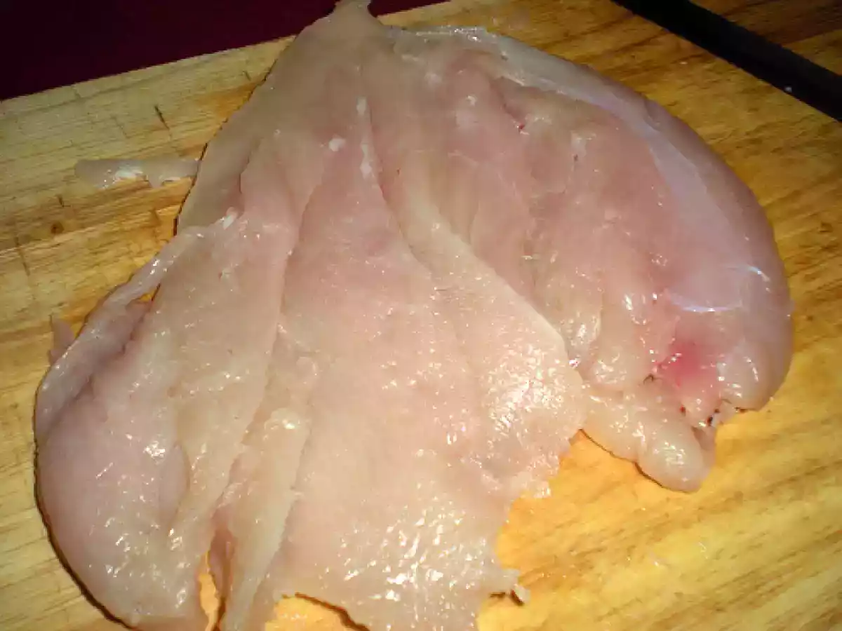 Supremas de pollo a la miel rellenas de paté de foie. Paso a paso - foto 15