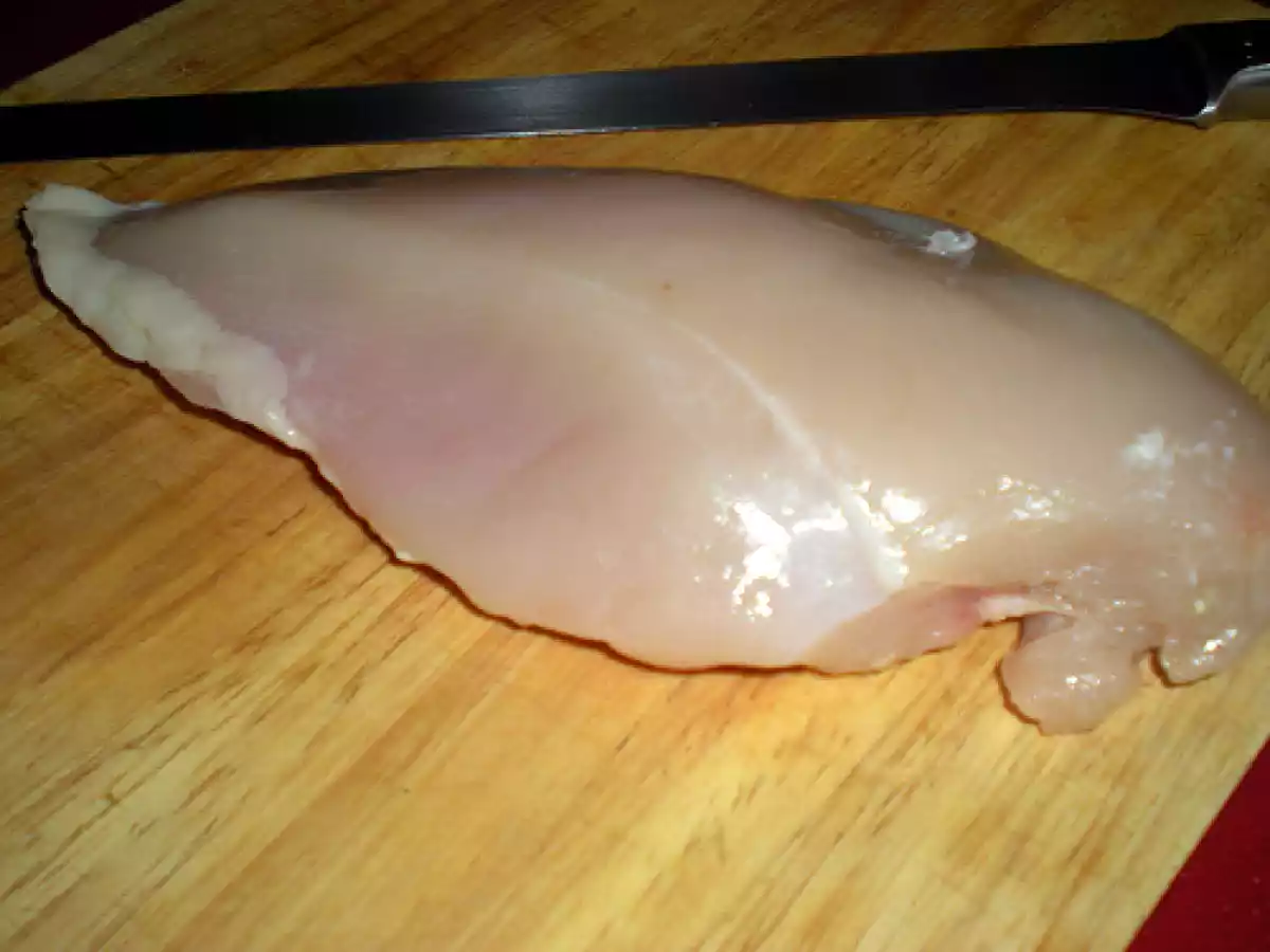 Supremas de pollo a la miel rellenas de paté de foie. Paso a paso - foto 16