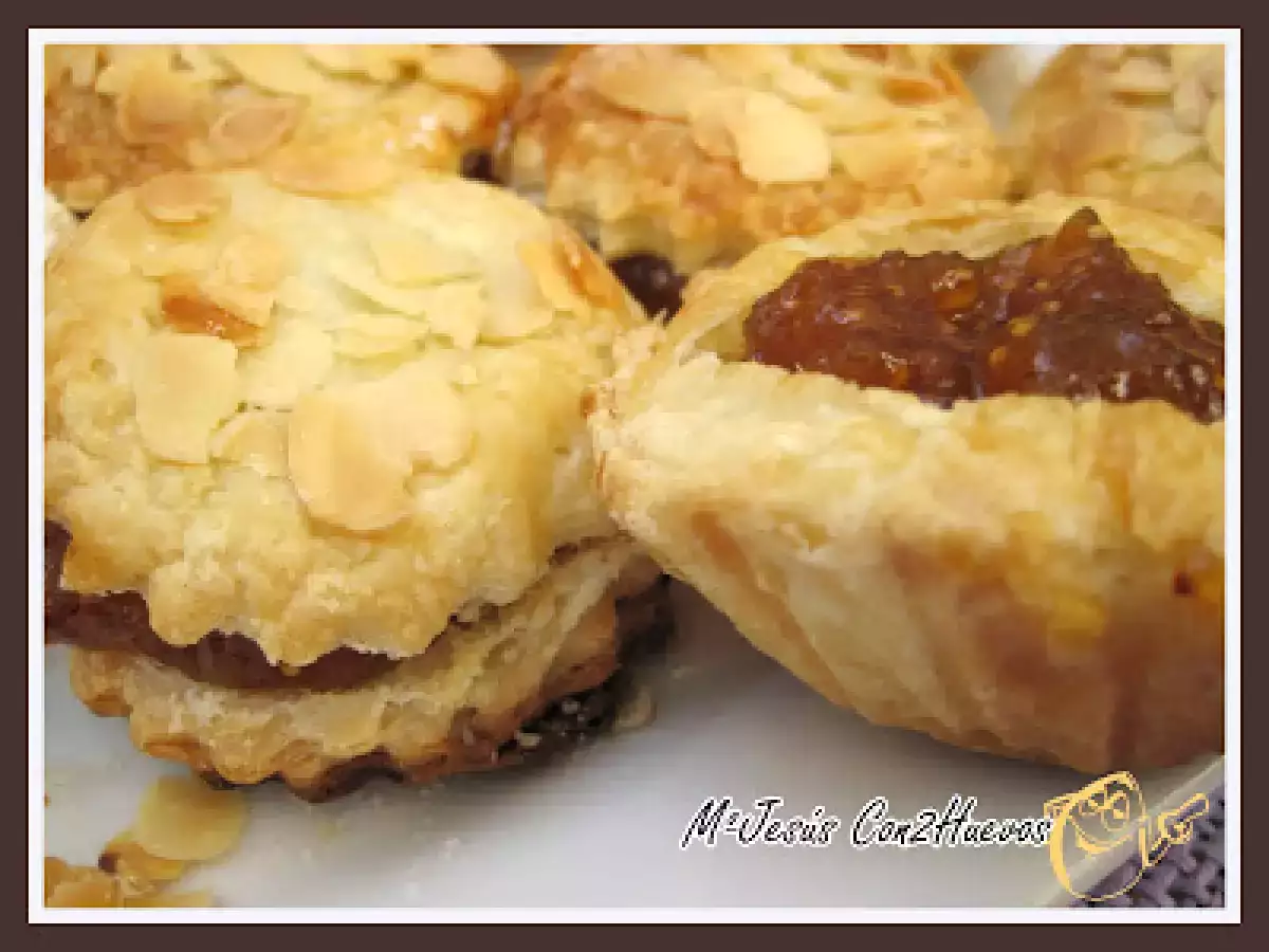 SURTIDO DE HOJALDRES CON MERMELADA DE HIGOS - foto 2