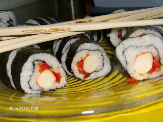 Sushi con alga nori - Receta Petitchef