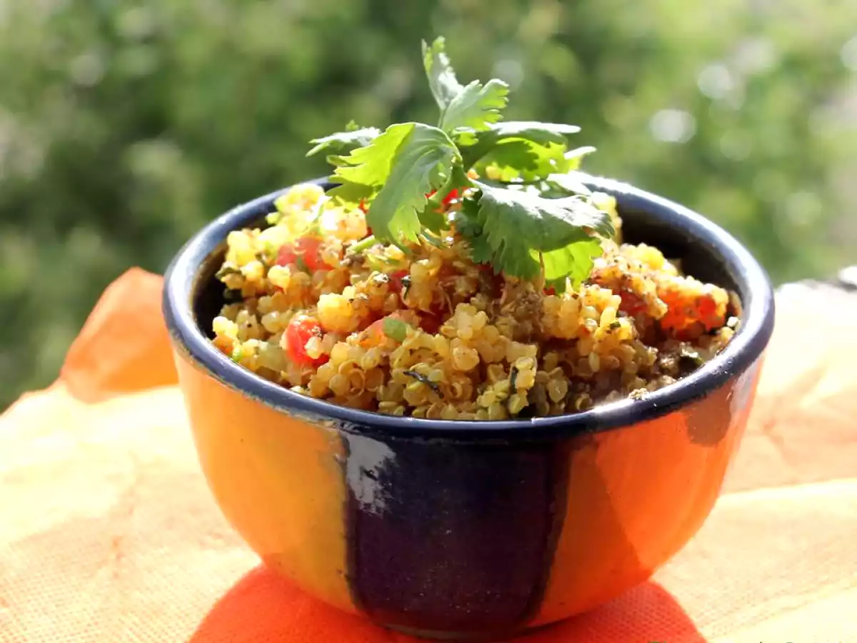 Tabulé de Quinoa con Zaatar