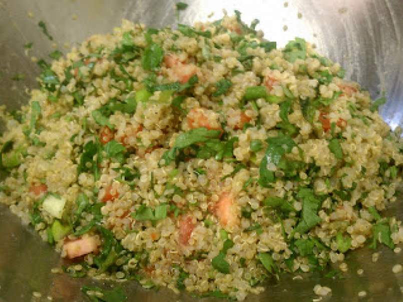 Tabule, taboule de quinoa, foto 4