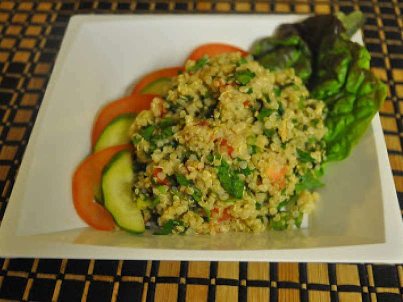Tabule, taboule de quinoa, foto 5