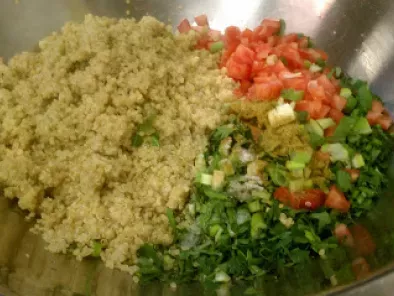 Tabule, taboule de quinoa, foto 3