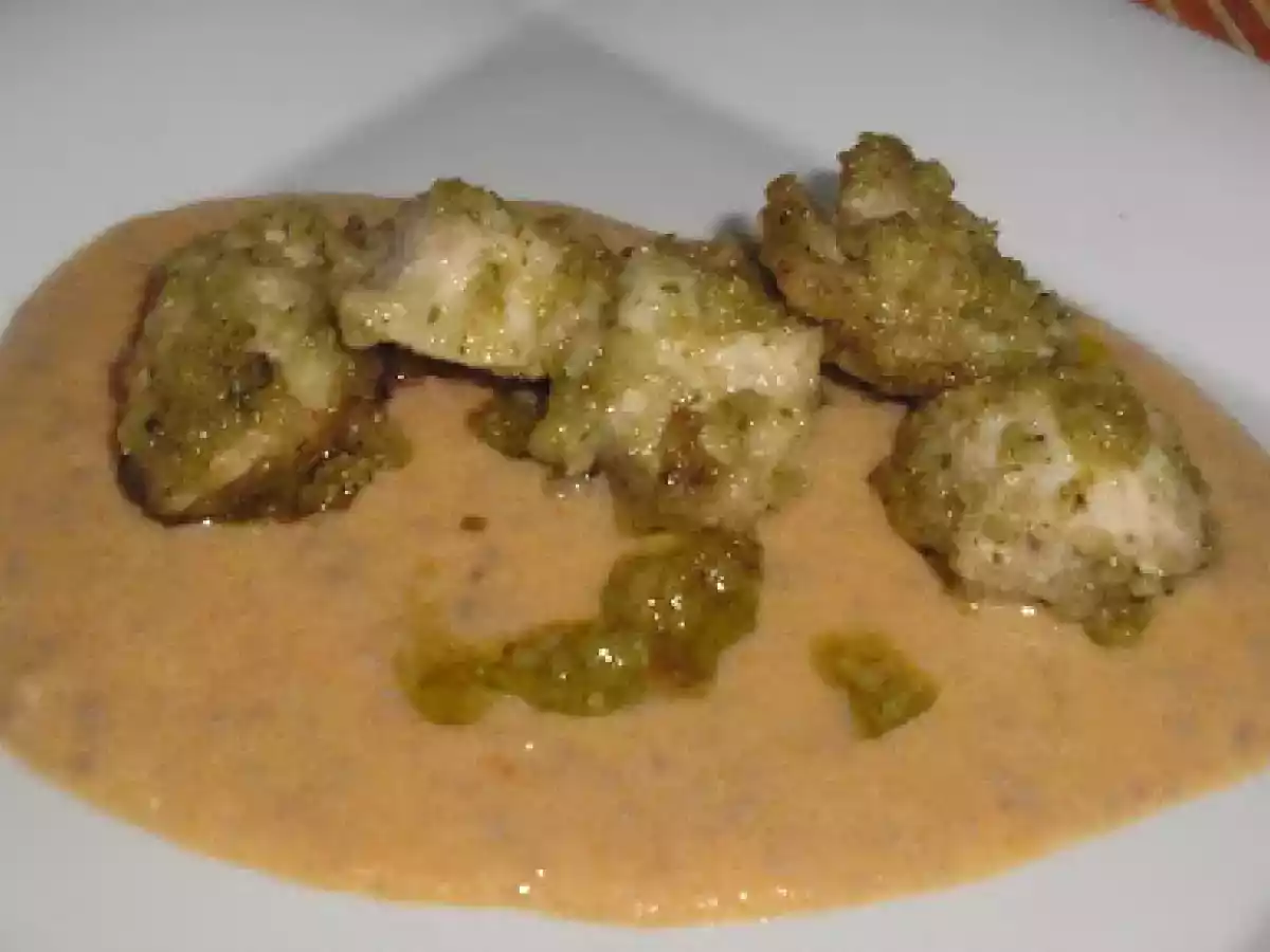 TACOS DE LOMO DE CONEJO AL PESTO DE RÚCULA