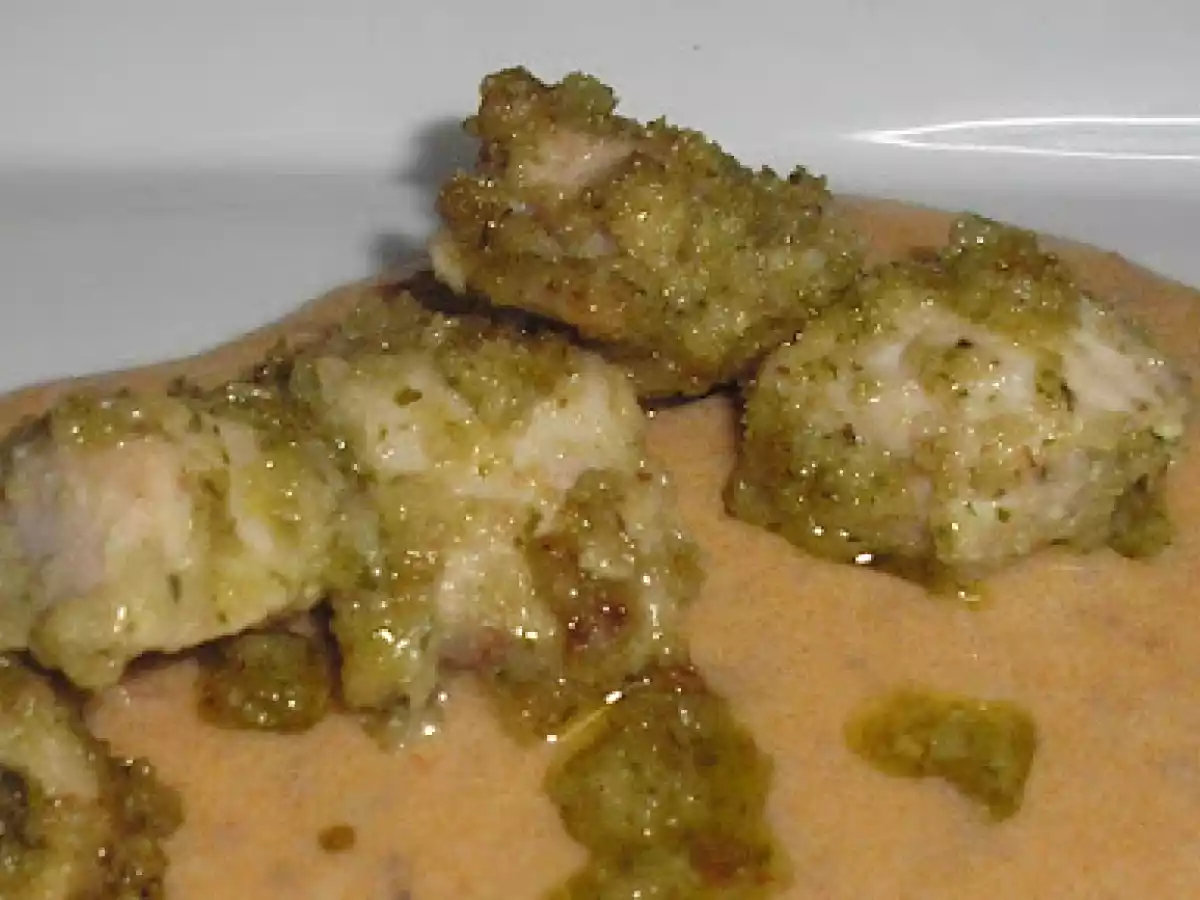 TACOS DE LOMO DE CONEJO AL PESTO DE RÚCULA - foto 2