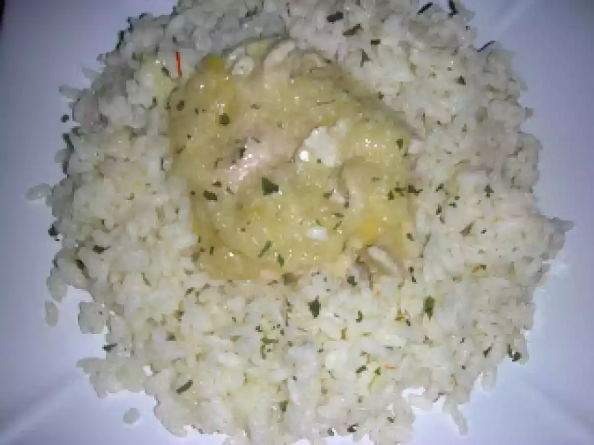 Tacos de pollo en salsa de limón