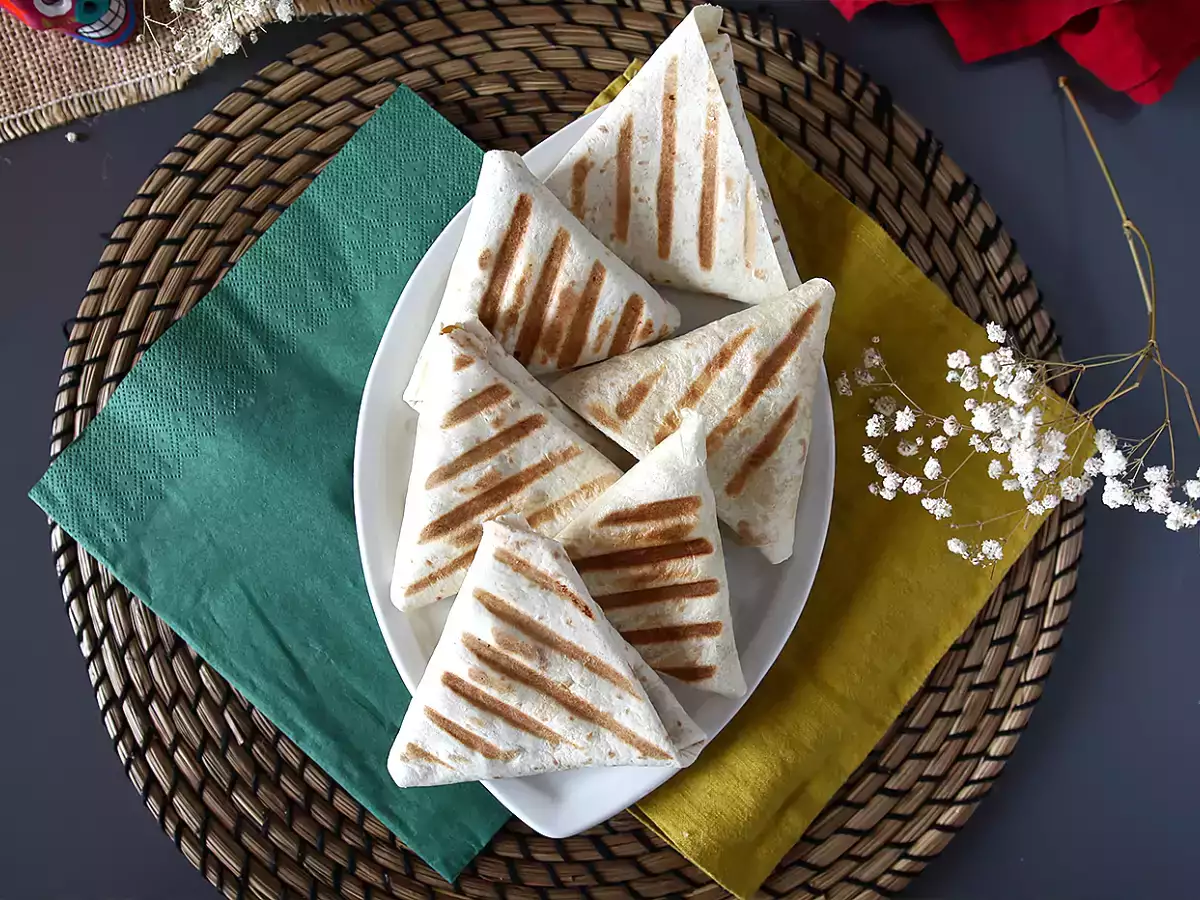 Tacos samosa vegetarianos - foto 3