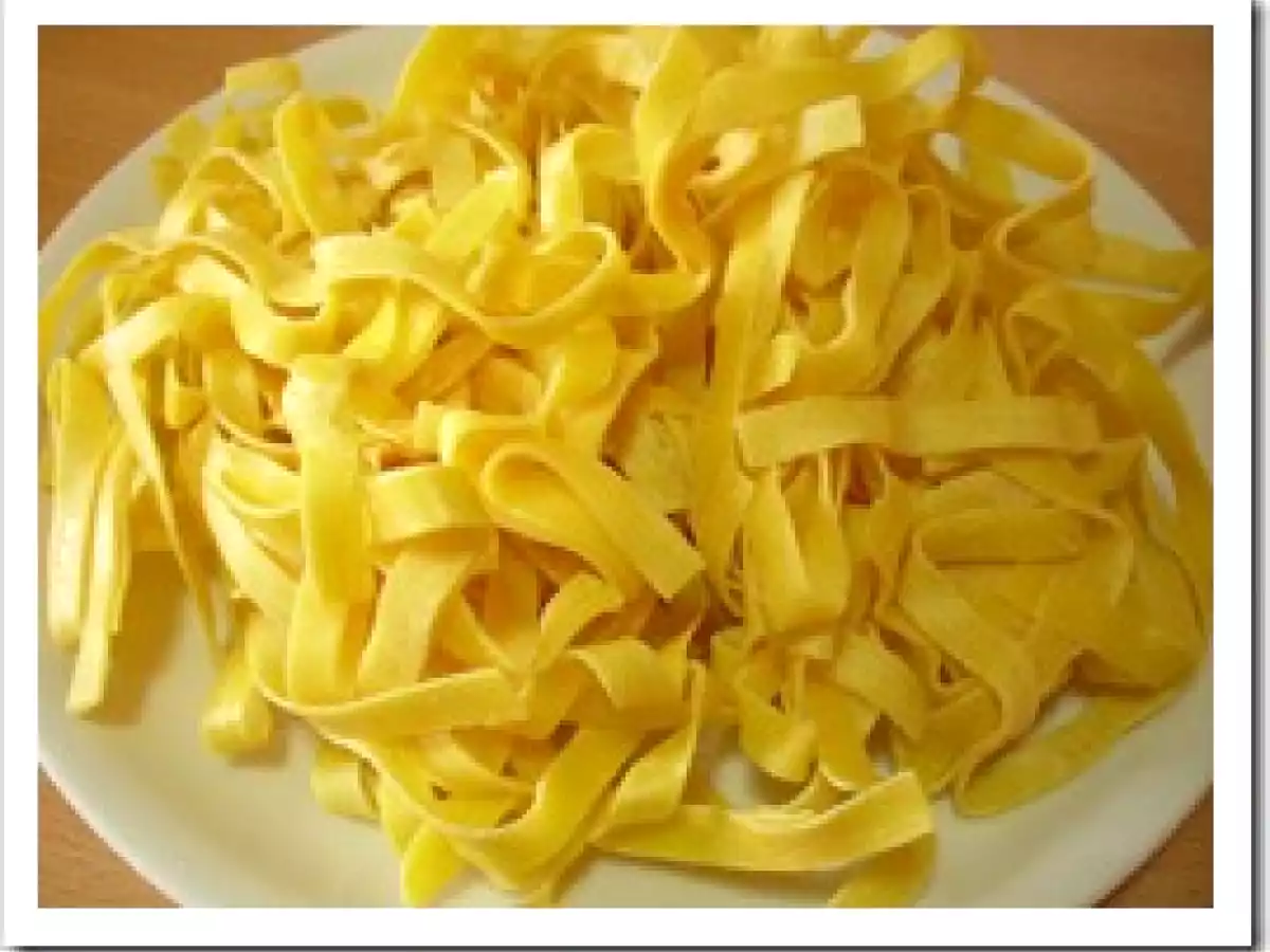 Tagliatelle con boletus y perca - foto 2