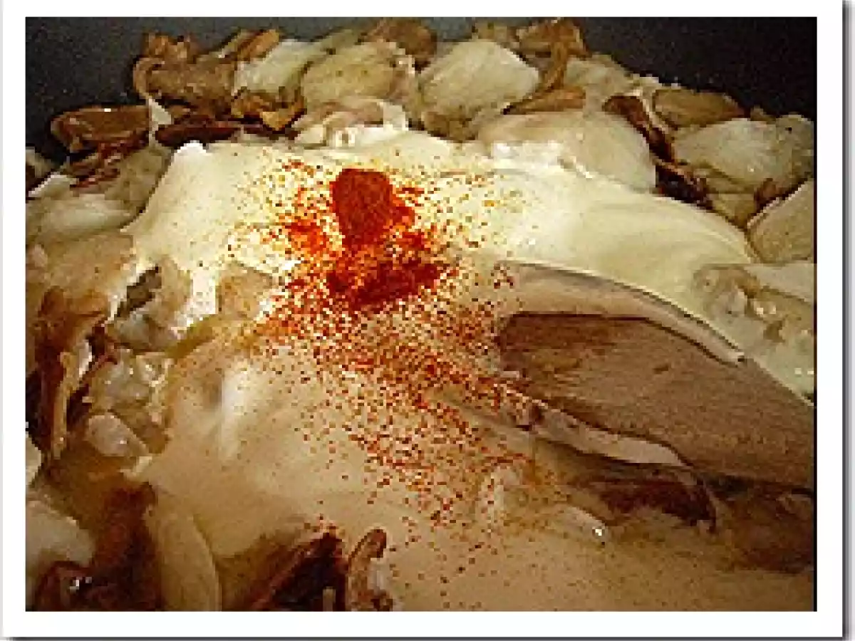 Tagliatelle con boletus y perca - foto 4