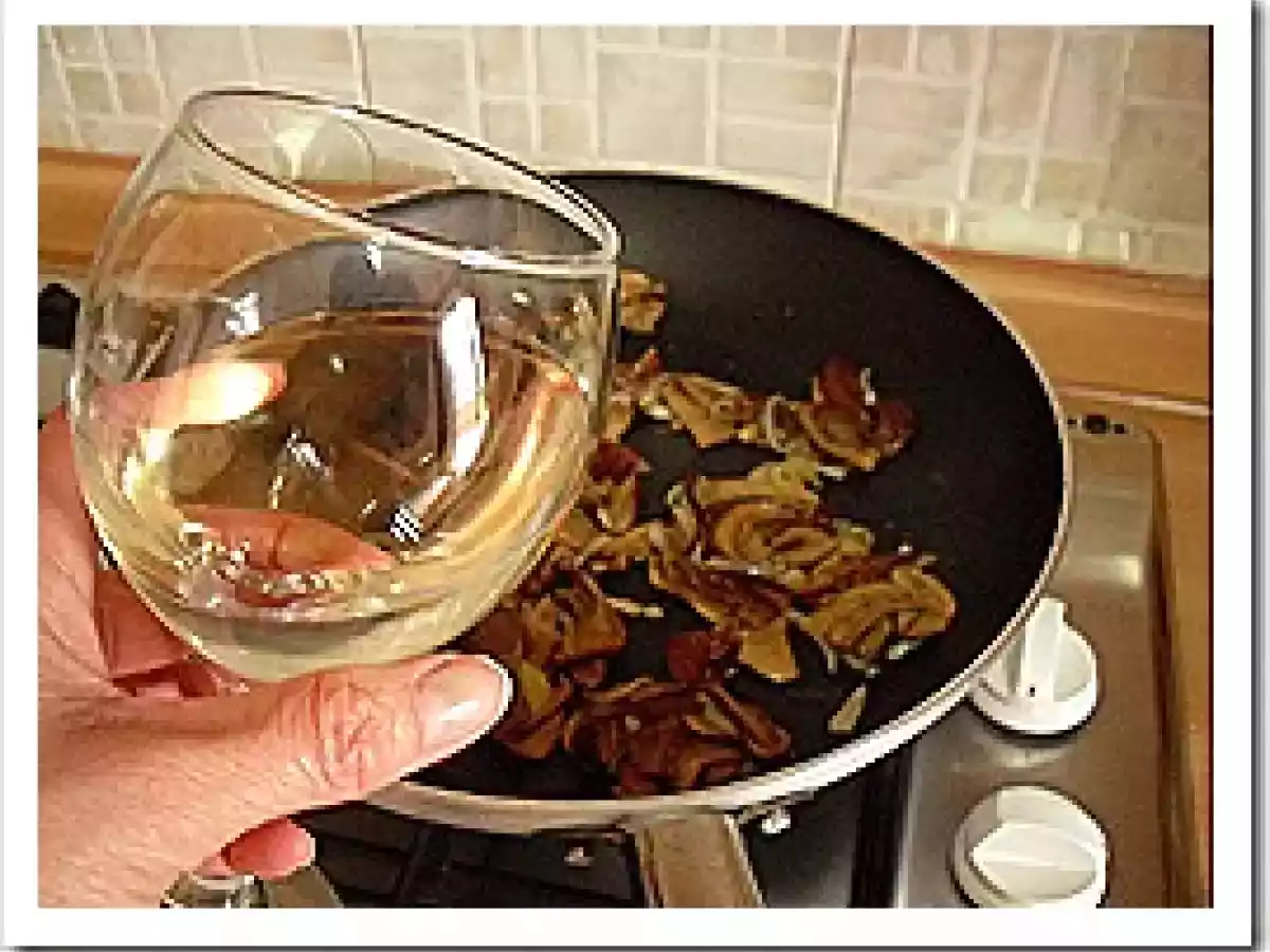 Tagliatelle con boletus y perca - foto 7