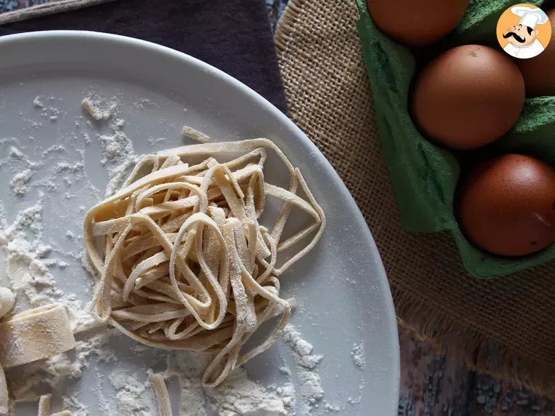 Tagliolini, el paso a paso de esta pasta fresca al huevo, foto 1