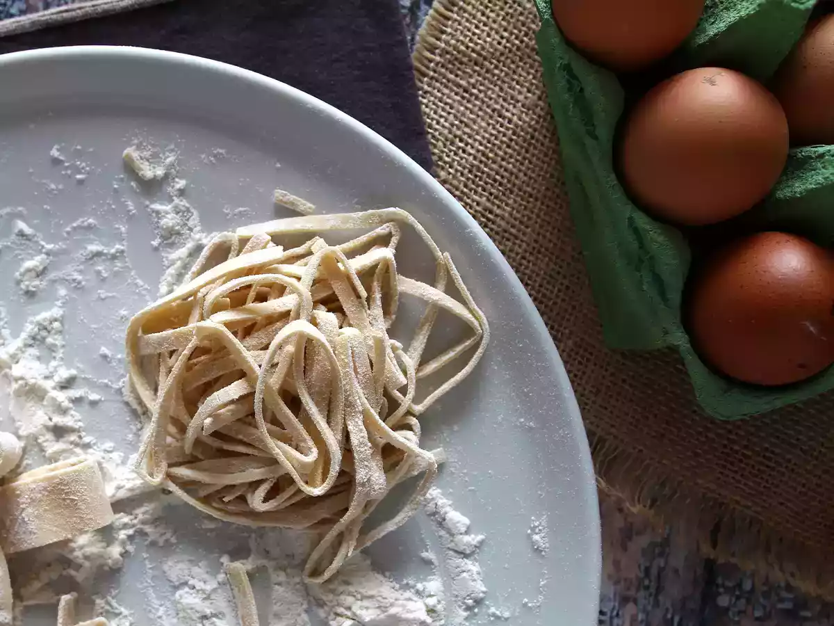 Tagliolini, el paso a paso de esta pasta fresca al huevo