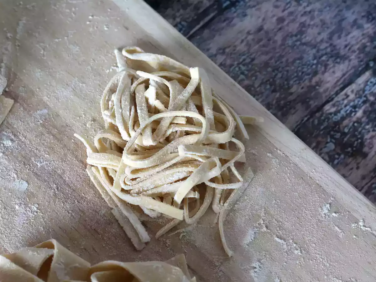 Tagliolini, el paso a paso de esta pasta fresca al huevo - foto 2