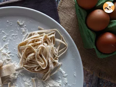 Tagliolini, el paso a paso de esta pasta fresca al huevo