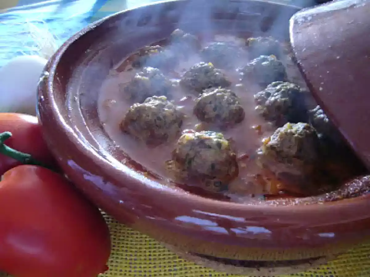 Tajine de albóndigas