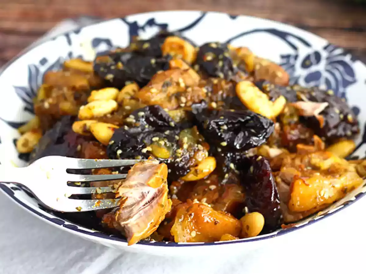 Tajine de cordero y ciruelas pasas - foto 4