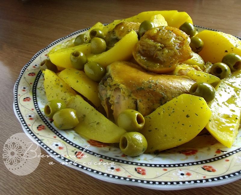 Tajín pollo marroquí