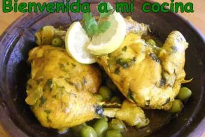 Tajine marroquí andalusí, con pollo y aceitunas Receta de Fasi@- Cookpad