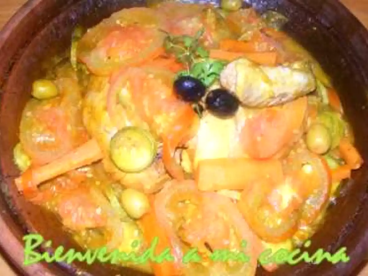 Tajine de pollo con verduras - foto 2