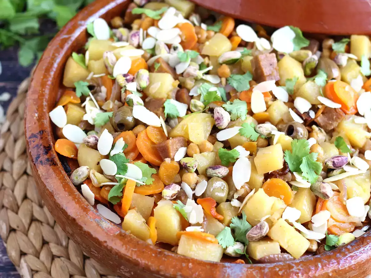 Tajine vegano (¡utiliza el seitán con nosotros!) - foto 2