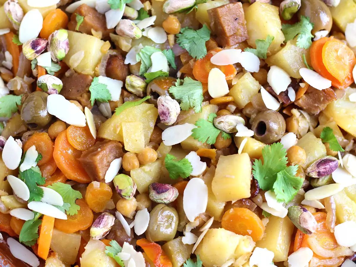 Tajine vegano (¡utiliza el seitán con nosotros!) - foto 4