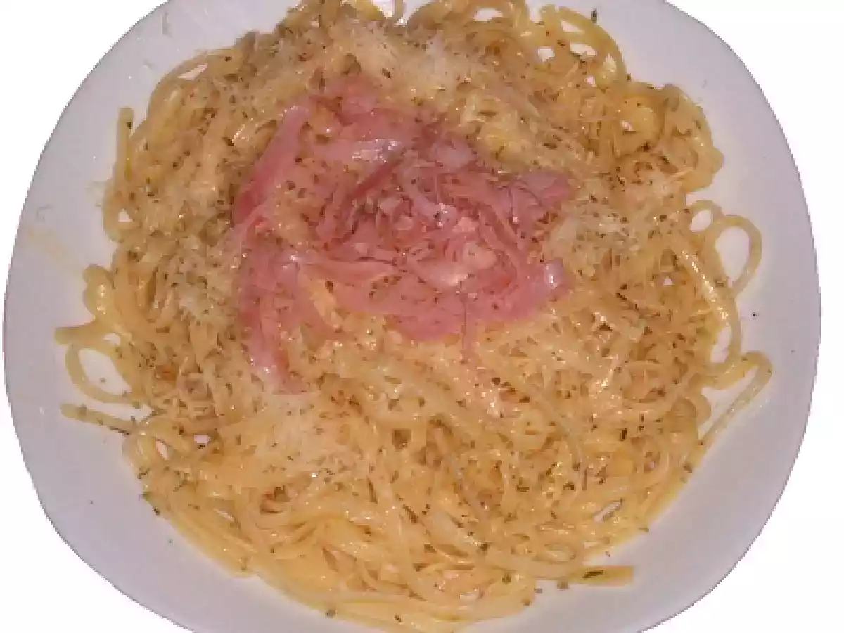 Tallarines al burro