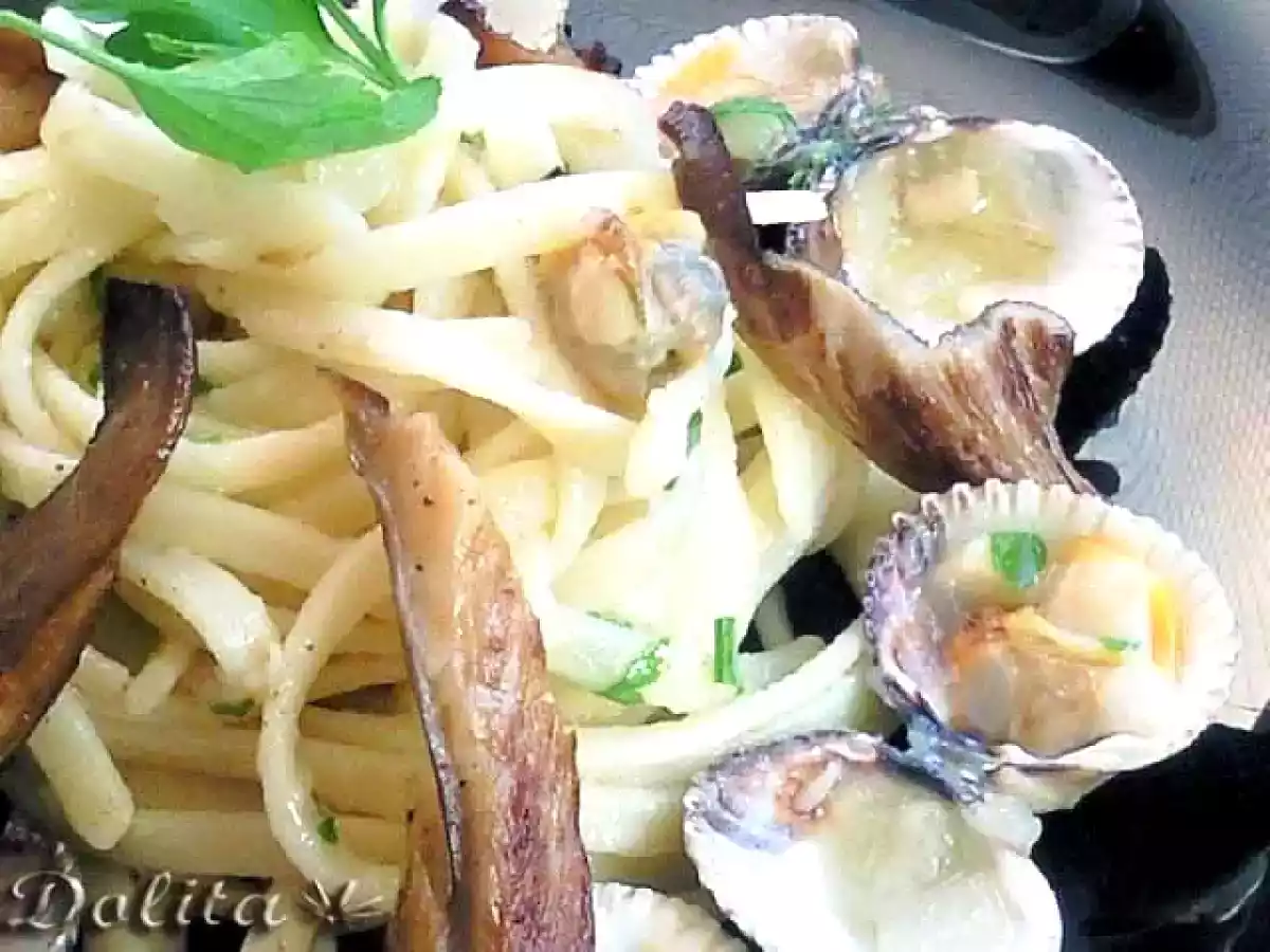 Tallarines con berberechos - foto 2