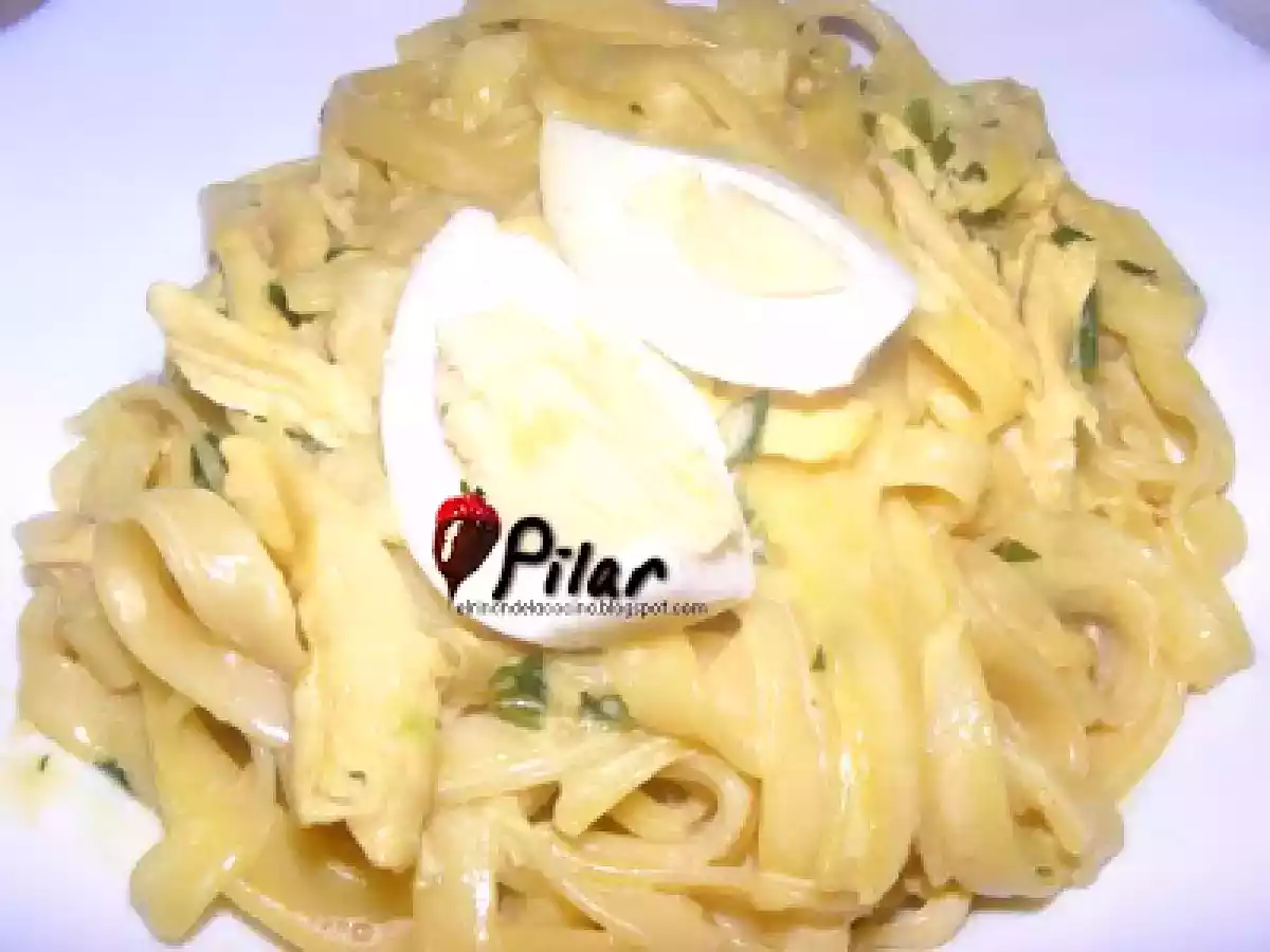 Tallarines con pollo al romero - foto 2