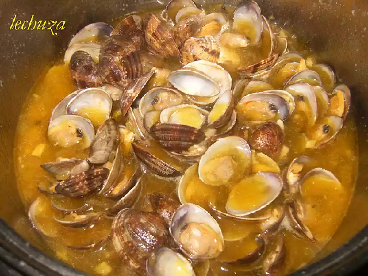 Tallarines de alga wakame con almejas - foto 3