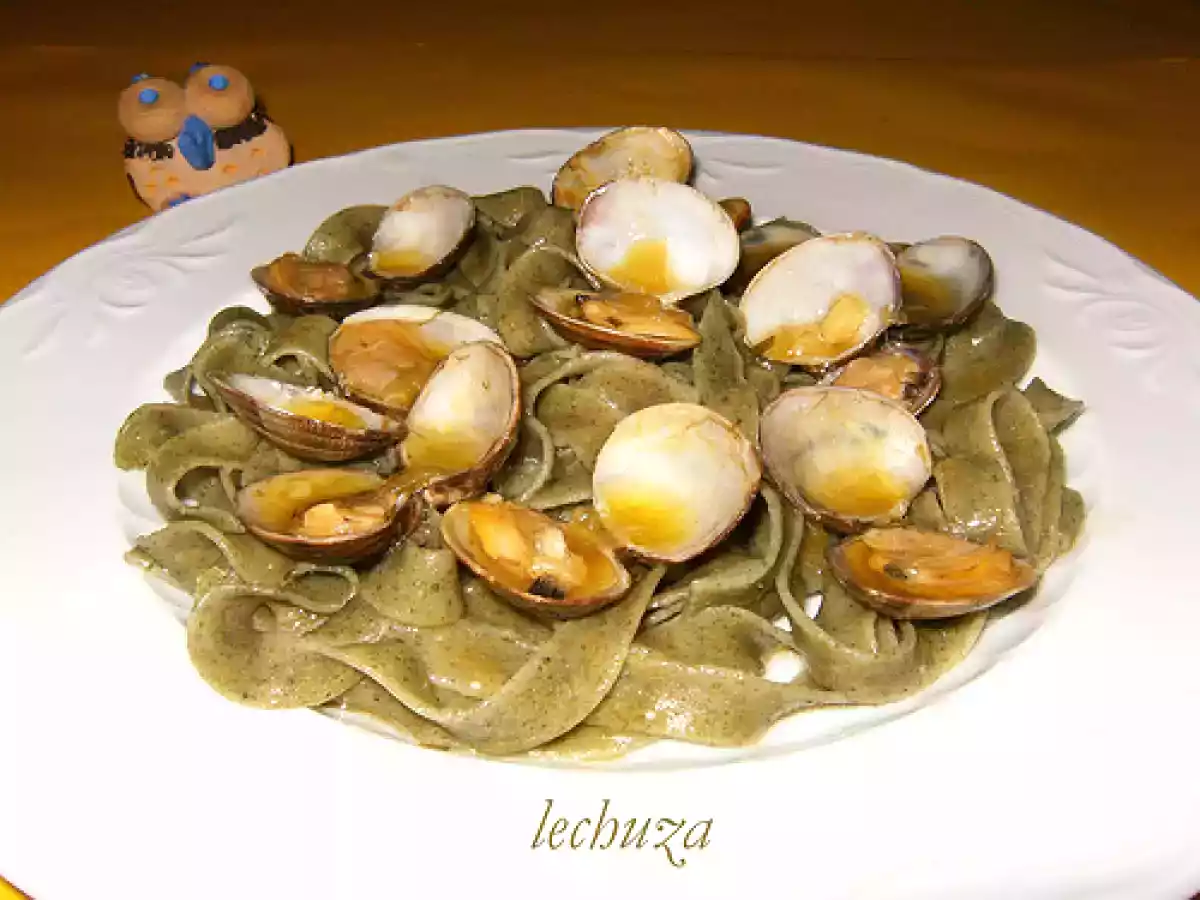 Tallarines de alga wakame con almejas - foto 5