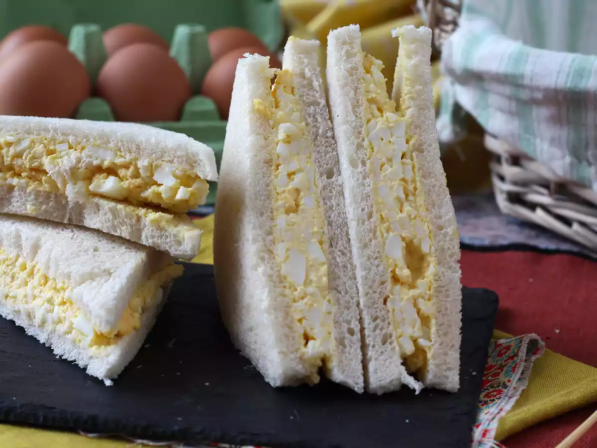 Tamago sando: delicioso sándwich de huevo japonés - foto 2