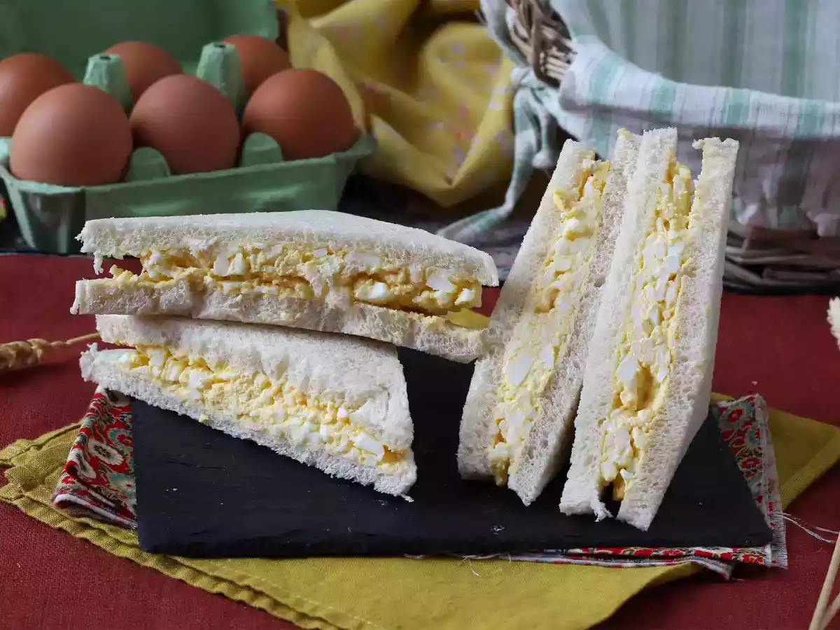 Tamago sando: delicioso sándwich de huevo japonés - foto 3