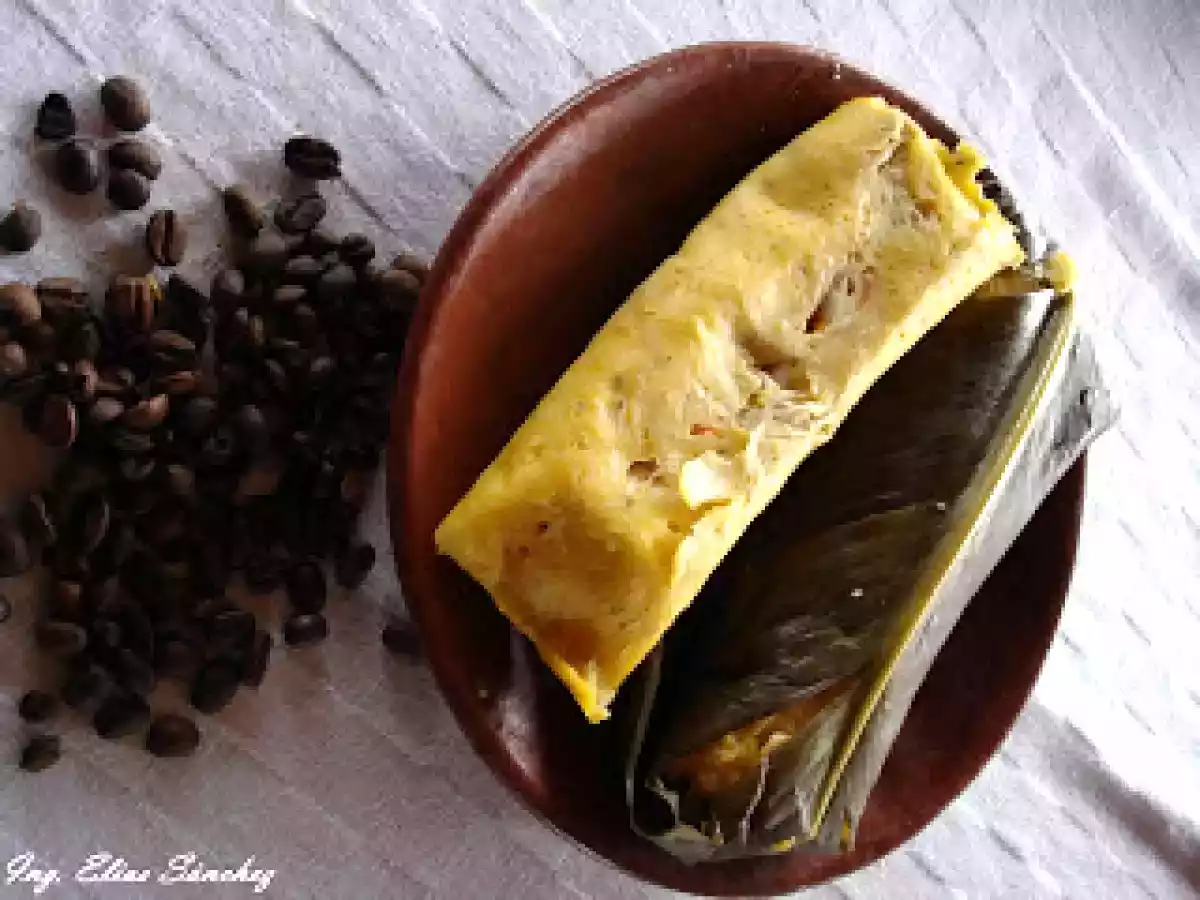 Tamal lojano - ecuatoriana