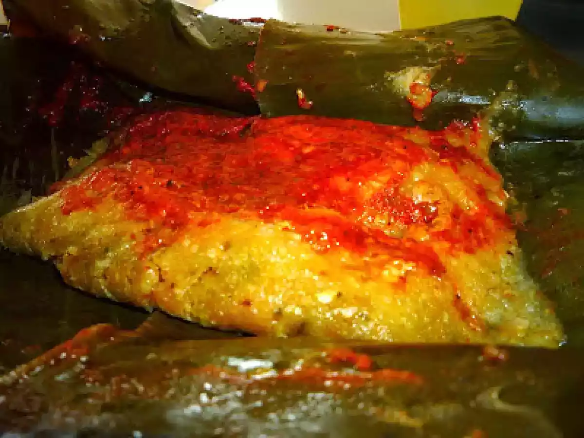 TAMALES HUASTECOS.- EN HOJA DE PLATANO.- RECETA