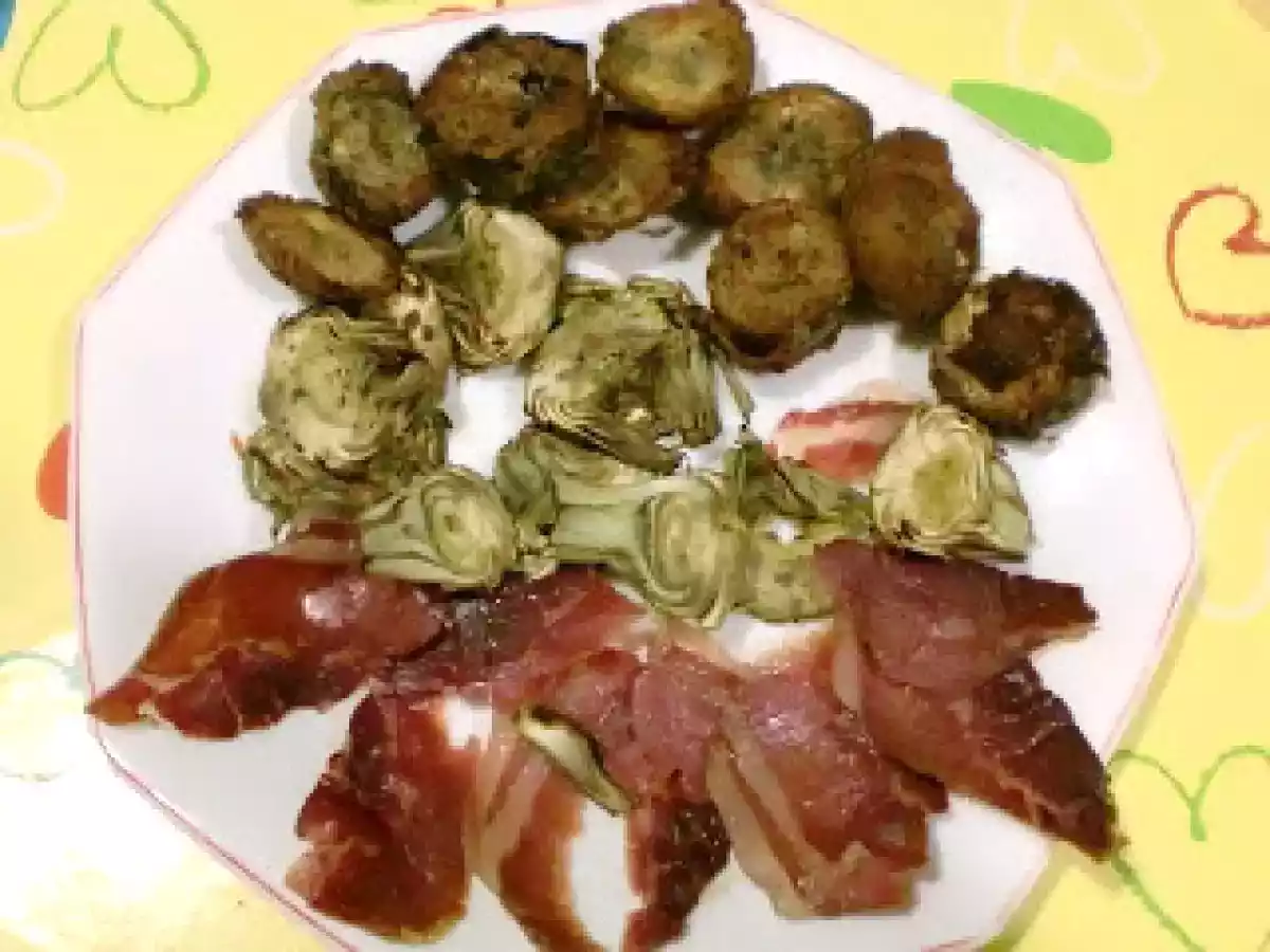 Tapa de alcachofa