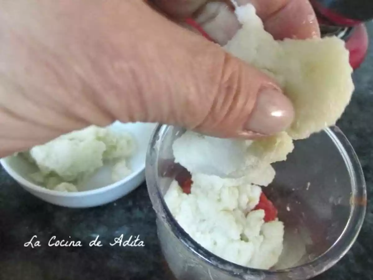 Tapa de alcachofas con mayonesa de alcachofas - foto 3