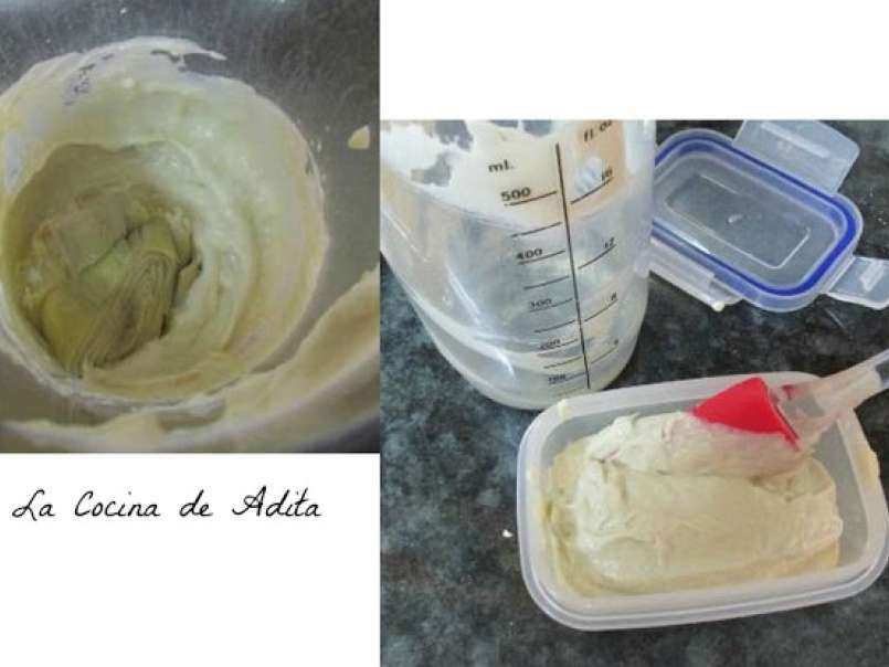 Tapa de alcachofas con mayonesa de alcachofas - foto 6