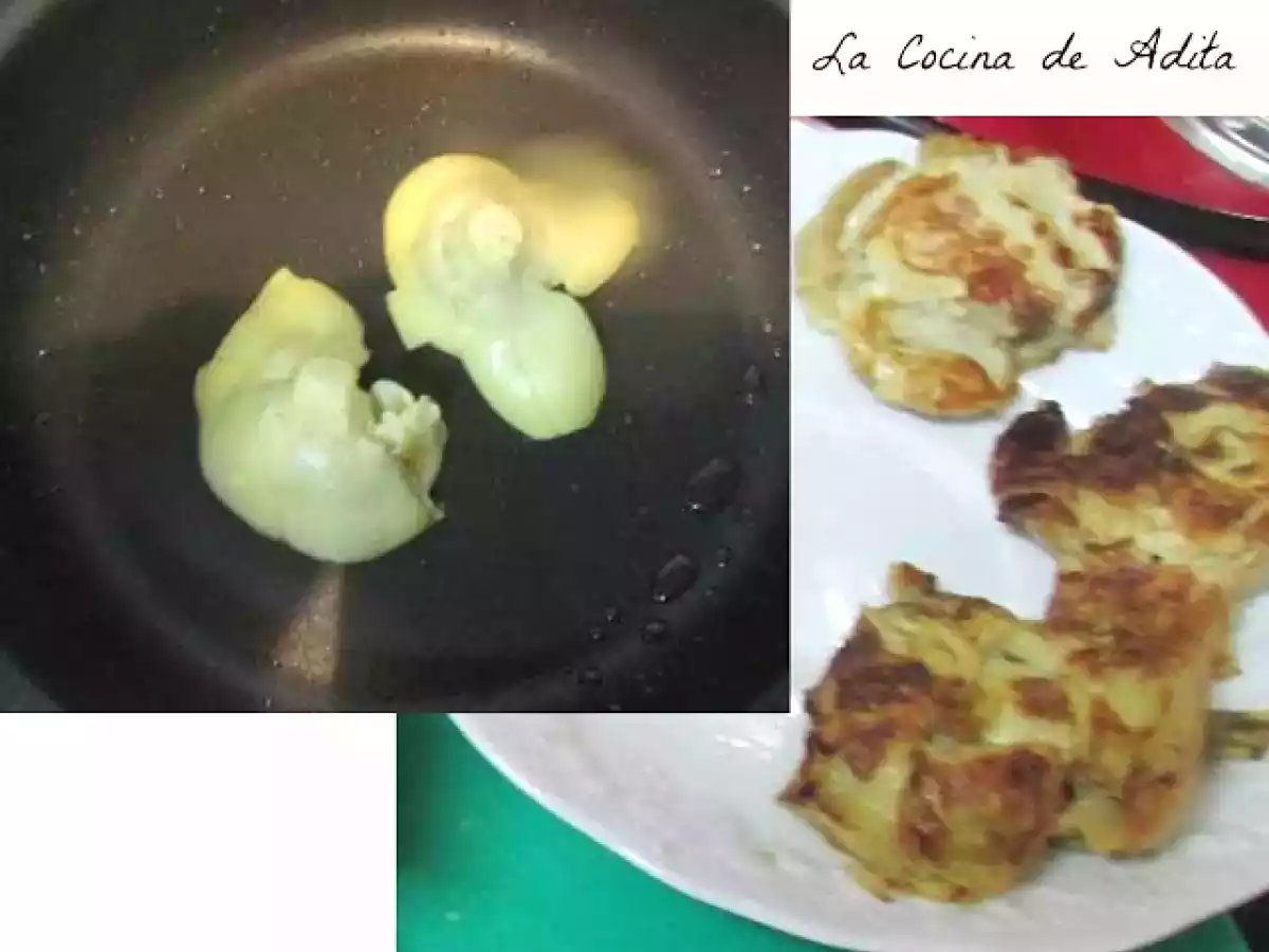 Tapa de alcachofas con mayonesa de alcachofas - foto 8