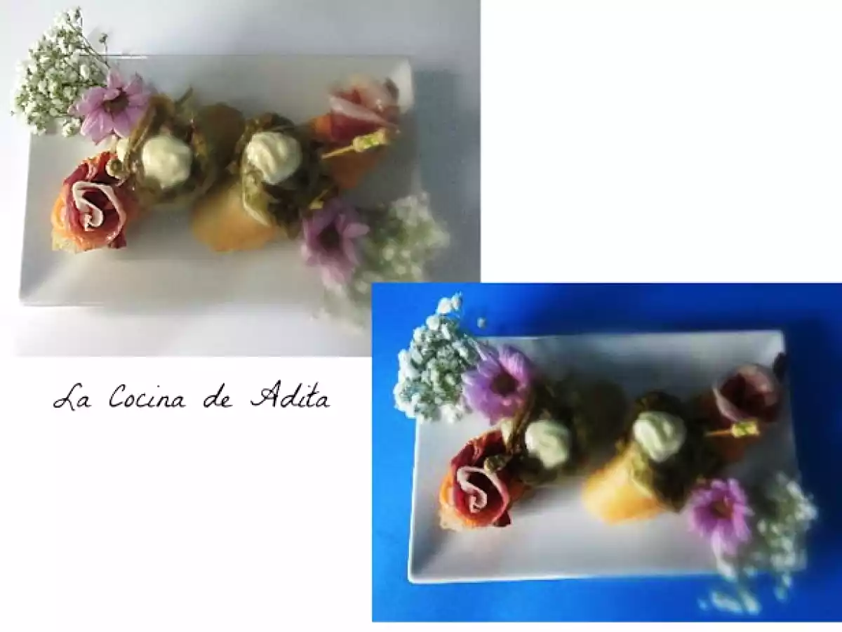 Tapa de alcachofas con mayonesa de alcachofas - foto 14