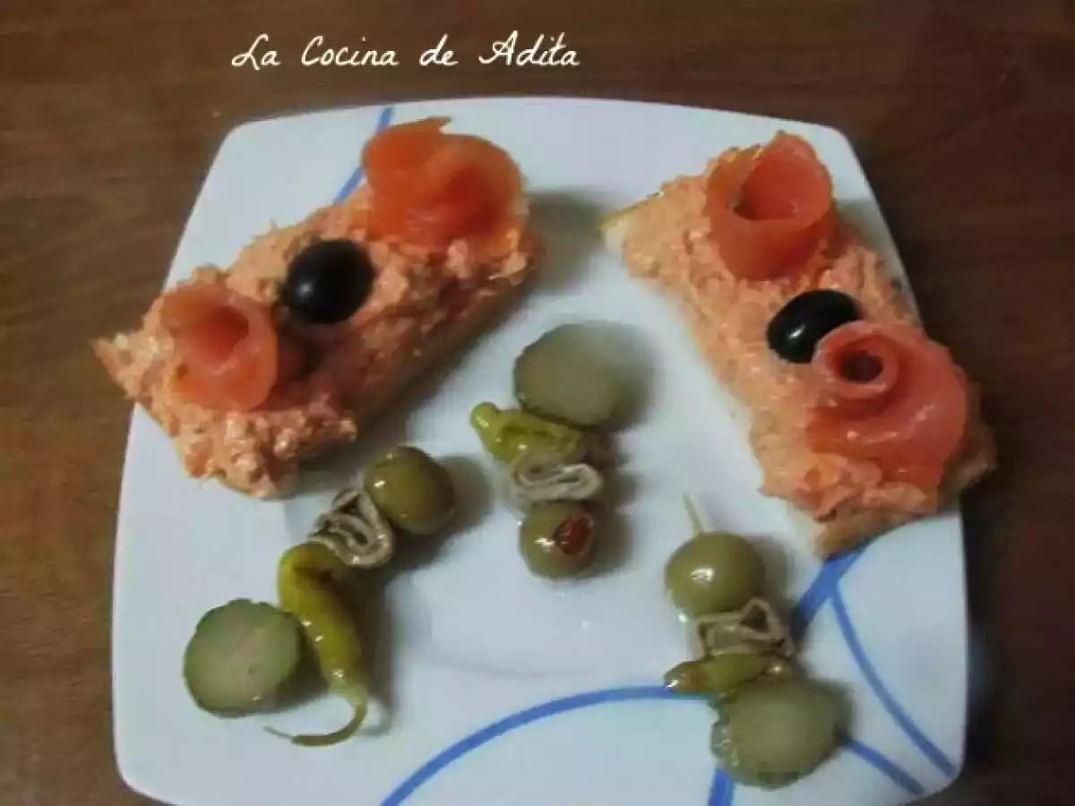 Tapa de atún y salmón ahumado - foto 5