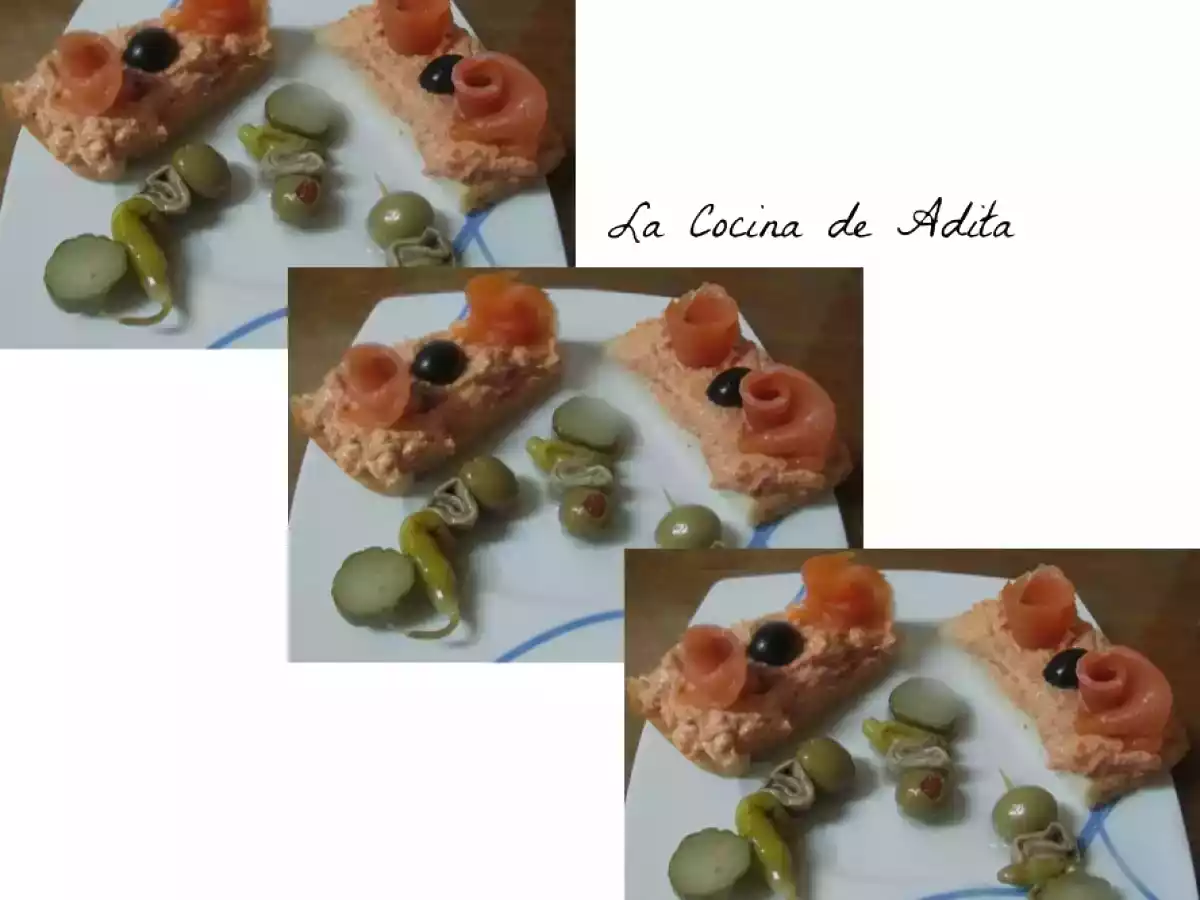 Tapa de atún y salmón ahumado - foto 6