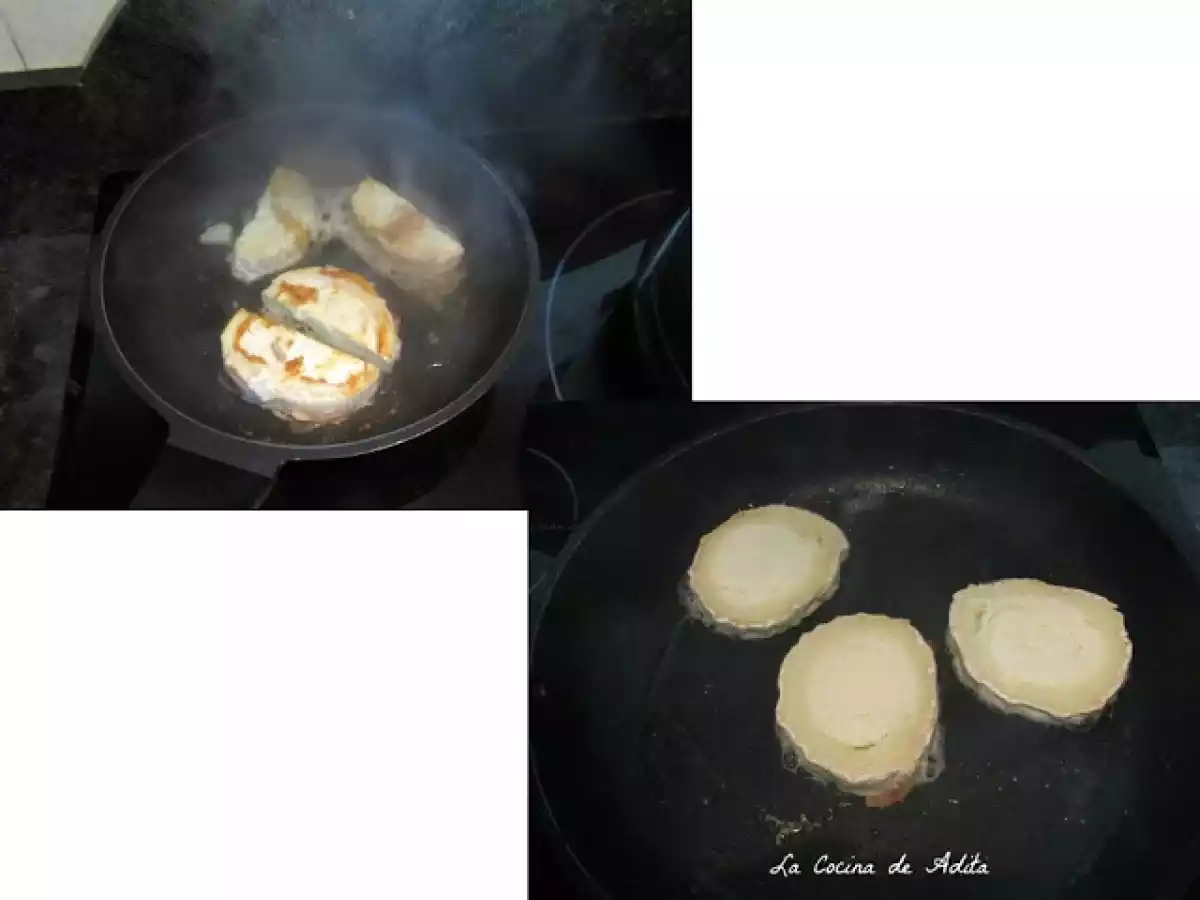 Tapa de queso de cabra a la plancha, con mermelada de pimientos - foto 6