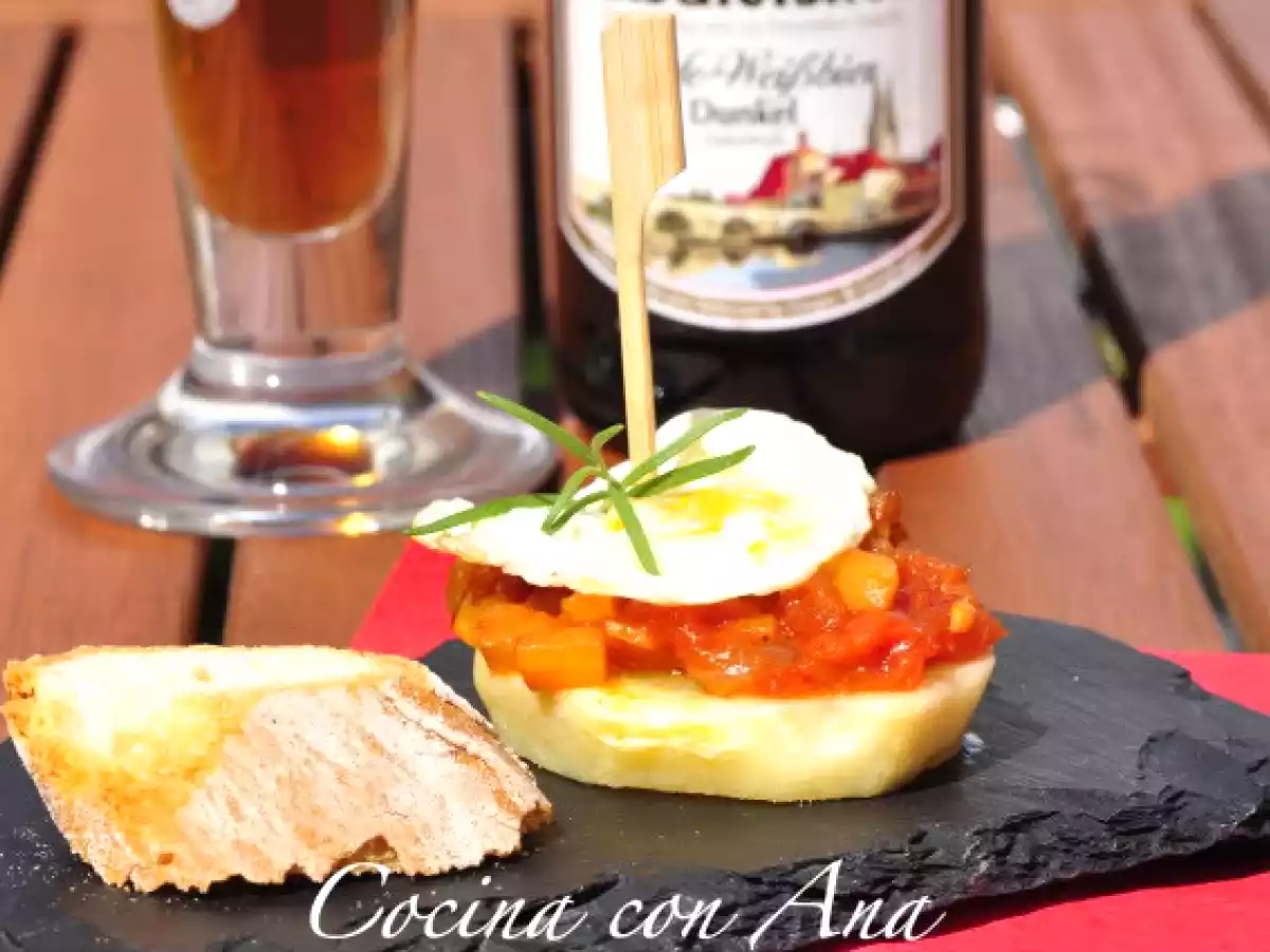 Tapa de tabernero con verduras - foto 2